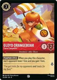 Gloyd Orangeboar - Fierce Competitor (8-121)