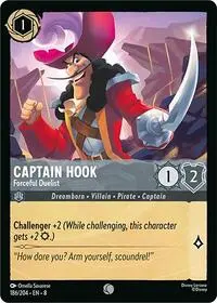 Captain Hook - Forceful Duelist (8-186)
