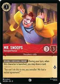Mr. Snoops - Betrayed Partner (8-143)