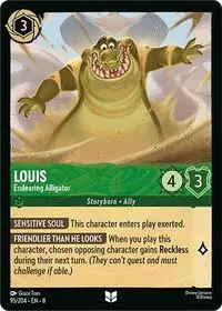 Louis - Endearing Alligator (8-95)