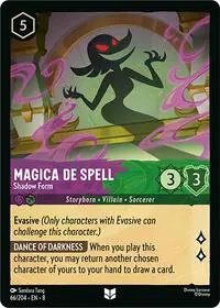 Carta Magica De Spell - Shadow Form, 8-66