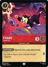 Carta Figaro - Tuxedo Cat, 8-133