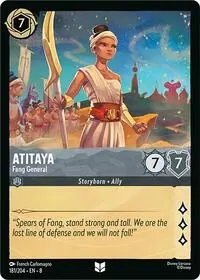 Atitaya - Fang General (8-181)