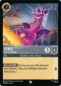 Carta Genie - Satisfied Dragon, 8-189
