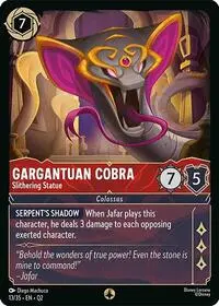 Gargantuan Cobra - Slithering Statue (Q2-13)
