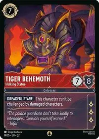 Tiger Behemoth - Hulking Statue (Q2-14)