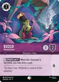 Kuzco - Wanted Llama (9-209)