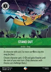 Carta Stand Out, 9-213