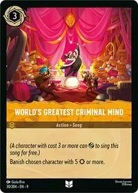 World's Greatest Criminal Mind (9-30)