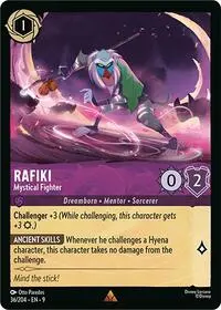 Rafiki - Mystical Fighter (9-36)