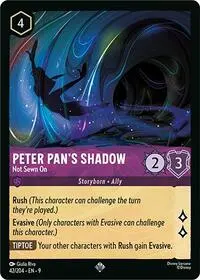 Peter Pan's Shadow - Not Sewn On (9-42)