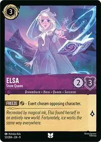 Carta Elsa - Snow Queen, 9-53