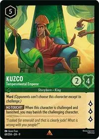 Kuzco - Temperamental Emperor (9-69)