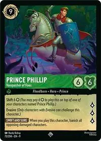 Carta Prince Phillip - Vanquisher of Foes, 9-73