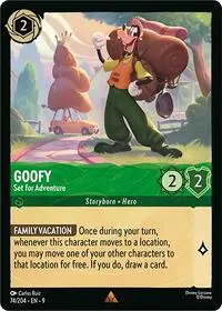 Goofy - Set for Adventure (9-74)
