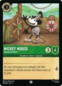 Mickey Mouse - Steamboat Pilot (9-80)