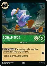 Donald Duck - Sleepwalker (9-83)