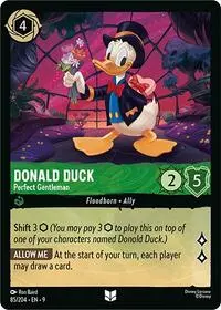 Donald Duck - Perfect Gentleman (9-85)