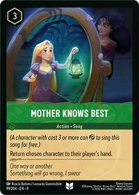 Mother Knows Best (9-99)