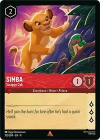 Simba - Scrappy Cub (9-105)