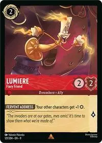 Lumiere - Fiery Friend (9-121)