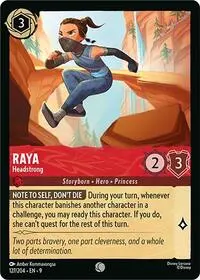 Carta Raya - Headstrong, 9-127
