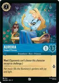 Carta Aurora - Tranquil Princess, 9-154