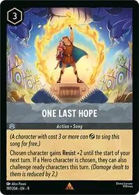 One Last Hope (9-197)