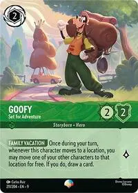 Goofy - Set for Adventure (9-211)