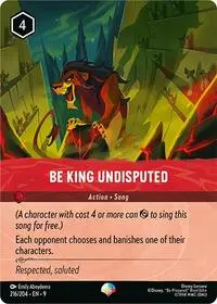Be King Undisputed (9-216)