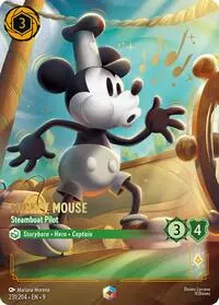 Mickey Mouse - Steamboat Pilot (9-231)