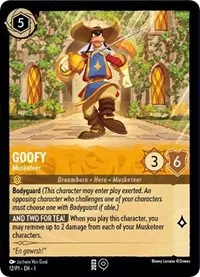 Goofy - Musketeer (DLCP-12)