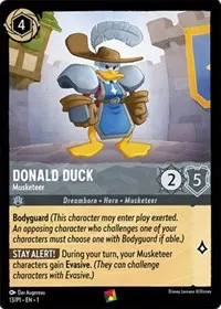 Donald Duck - Musketeer (DLCP-13)