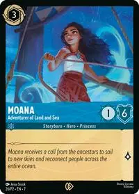 Moana - Adventurer of Land and Sea (DLCP-26)