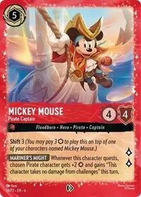 Mickey Mouse - Pirate Captain (DLCP-18)