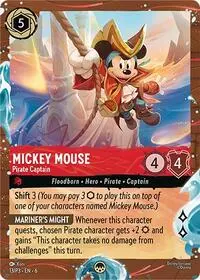 Mickey Mouse - Pirate Captain (DLCP-13)