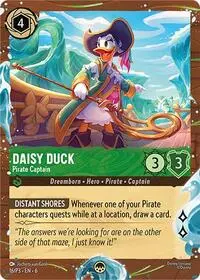 Daisy Duck - Pirate Captain (DLCP-16)