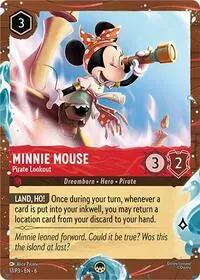 Minnie Mouse - Pirate Lookout (DLCP-17)