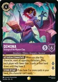 Carta Demona - Scourge of the Wyvern Clan, 10-55