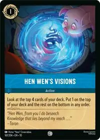 Carta Hen Wen's Visions, 10-161