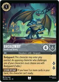 Carta Broadway - Sturdy and Strong, 10-190