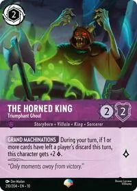 Carta The Horned King - Triumphant Ghoul, 10-210