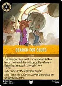Search For Clues (10-26)