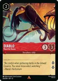 Carta Diablo - Watchful Raven, 10-103