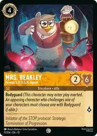 Carta Mrs. Beakley - Former S.H.U.S.H. Agent, 10-11