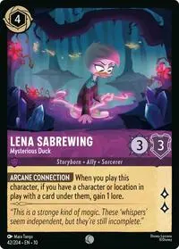 Lena Sabrewing - Mysterious Duck (10-42)