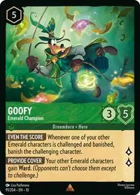 Goofy - Emerald Champion (10-91)