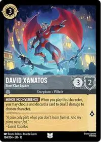 Carta David Xanatos - Steel Clan Leader, 10-184