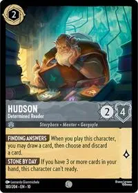 Carta Hudson - Determined Reader, 10-180