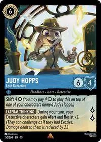 Carta Judy Hopps - Lead Detective, 10-150